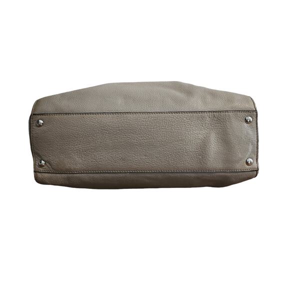 michael kors hamilton satchel gray - Picture 3 of 15